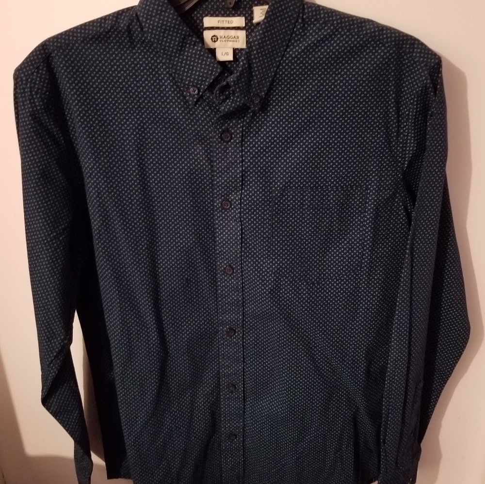 Haggar button down shirt